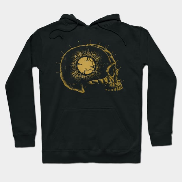 Lament Skull 3 Hoodie by JonathanGrimmArt